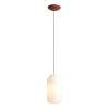 Wisząca ceglana lampa FLASK szklana 1xE27 salonowa 8500G24_M