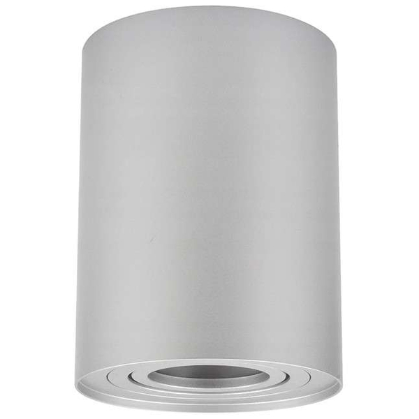 Spot LAMPA sufitowa SLP6319 MDECO okrągła OPRAWA natynkowy SPOT metalowy tuba biała