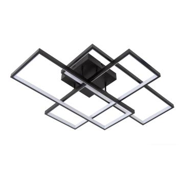 Sufitowa lampa geometryczna LOKERO 78101/60/30 LED 60W 2700-4000K czarny