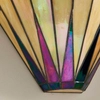Kinkiet ścienny do salonu Dark star 64046 witraż tiffany kolorowy