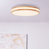 Skandynawska lampa sufitowa Laskos G99525/75 LED 22W 3000K biała drewniana