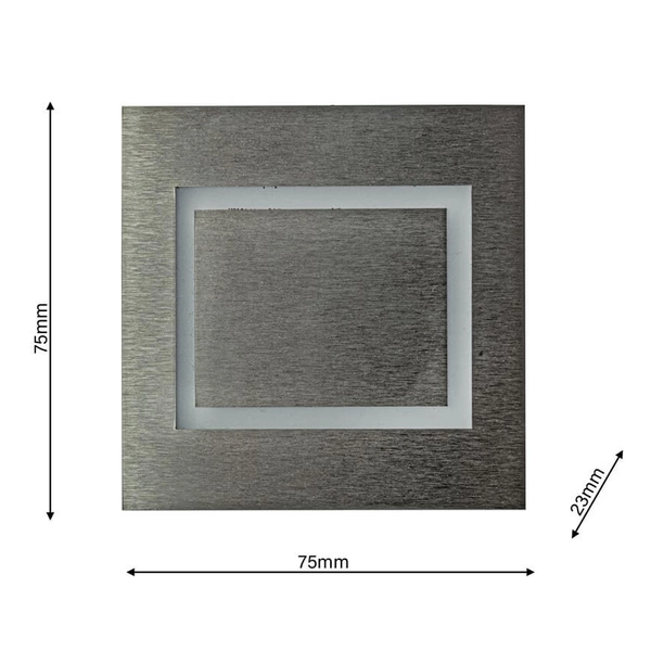 Lampa schodowa do holu Deco EKS0384 Eko-light LED 0,6W 4000K biały srebrny