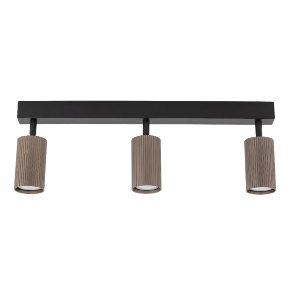 Nowoczesna lampa sufitowa Tune 16148 tubki na podsufitce brązowy