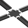 Łącznik do szyn magnetyczny typu + Slim Magnetic ML2221 czarny