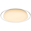 Plafon LAMPA sufitowa OPTIMA 41310-30 Globo okrągła OPRAWA natynkowa LED 30W z efektem gwiazd biała