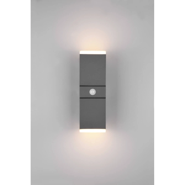 Regulowana lampa ścienna Avon 270669242 LED 7W 3000K IP54 antracyt