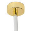 Lampa wisząca Lasso MSE1501100494 LED 65W 3000-4000K 6m wąż biała złota