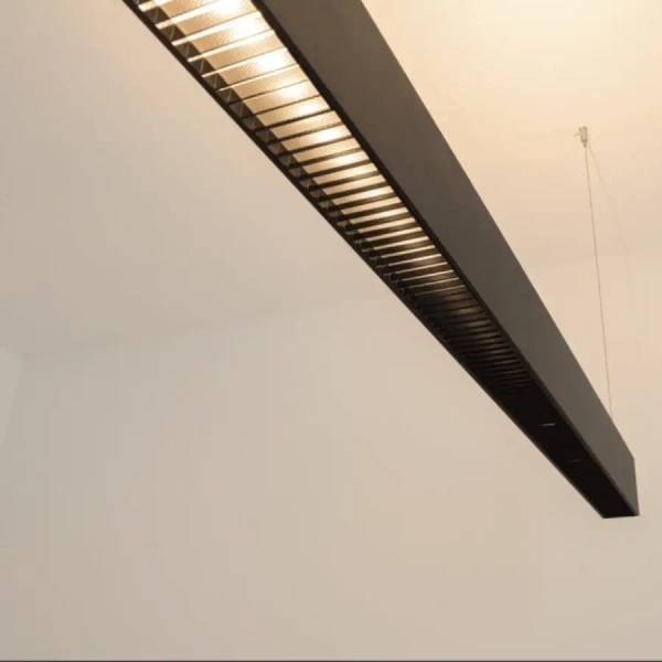 Podłużna lampa wisząca 23252 LED 54+40W 3000K belka czarny