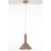 Wisząca lampa stożek VITRUM kaszmirowa 1xE27 nad stół 41544