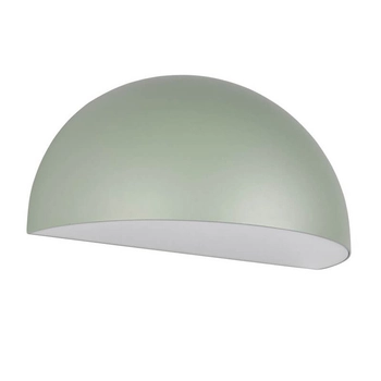 Kopułowa lampa ścienna MAAS 262460115 metalowa IP44 zielona