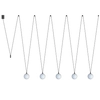Lampa wisząca designerska kule Sling 10355 Nowodvorski nad stół czarna biała