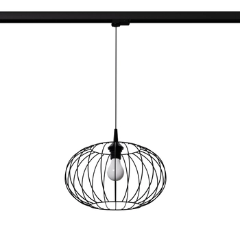 Lampa wisząca nad stół 3-fazowa do szyn TSUNO MYL.00380 czarna