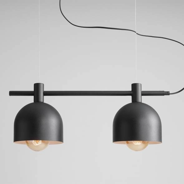 Loftowa lampa wisząca BERYL 976H1 Aldex metalowe kopuły