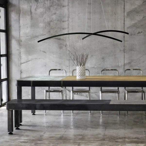 Wisząca ściemnialna lampa 20130 LED 41W 3000K regulowana czarna