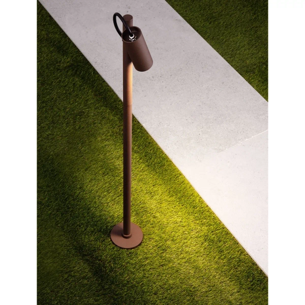 Lampa stojąca zewnętrzna SALVIRA LE75167 LED 7W 3000K IP65 rdzawa