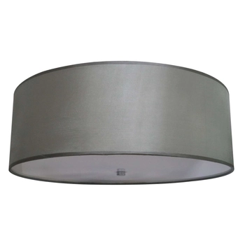 Plafon LAMPA sufitowa GIRONA LP-2190/5C-70 GRY Light Prestige abażurowa OPRAWA okrągła szara