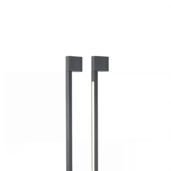 Liniowa lampa na elewację GUSTO grafitowa AZ6840 1xLED 9W 3000K IP54