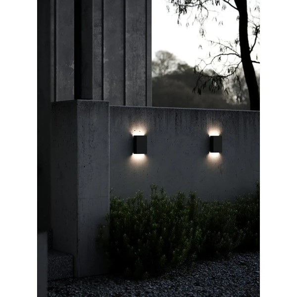 Elewacyjna lampa ścienna Fold 2019051003 LED 6,4W 3000K IP54 czarny