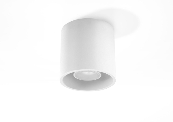Downlight LAMPA sufitowa SL.0021 metalowa OPRAWA tuba biała
