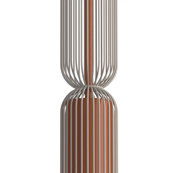 Lampa druciana wisząca CAMELEON SINGLES 12193 beżowa terakota