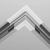 Narożny łącznik do szyn magnetycznych Exility TRA034CL-42.12W biały