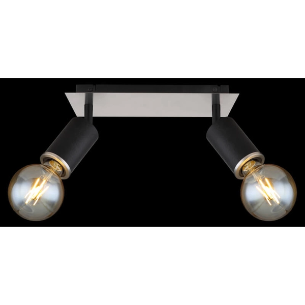 Spot lampa sufitowa Joseba 54032-2B 2-punktowa czarna