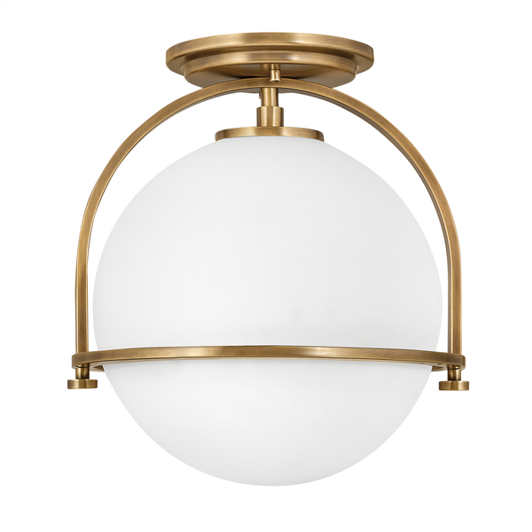 Nowoczesna lampa sufitowa QN-SOMERSET-F-O-HB mosiądz