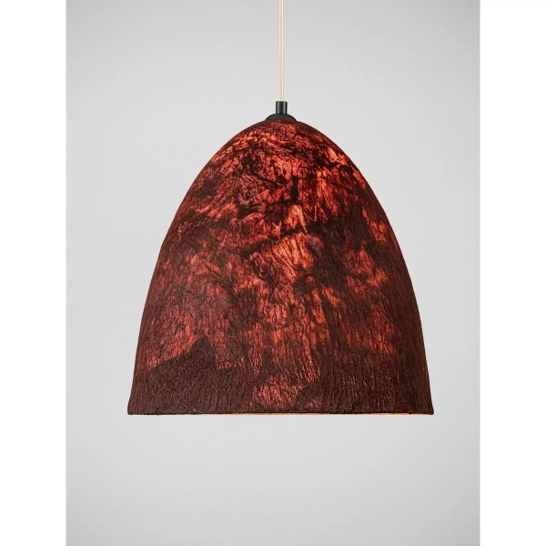 Nowoczesna lampa sufitowa TALVORA LE45312 do salonu czerwony