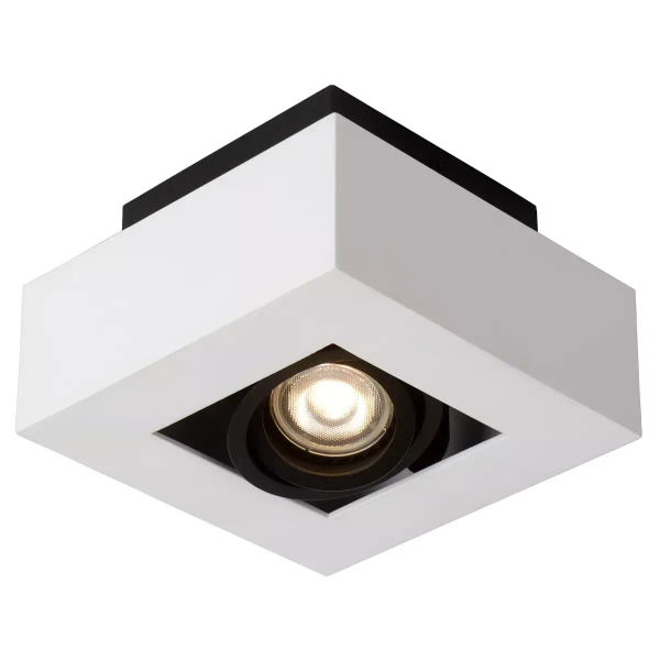 Natynkowa lampa sufitowa XIRAX 09119/06/31 Lucide biała czarna