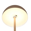 Lampka stołowa dotykowa MUNOZ R54891165 LED 1,3W 3000K grzyb kawowy