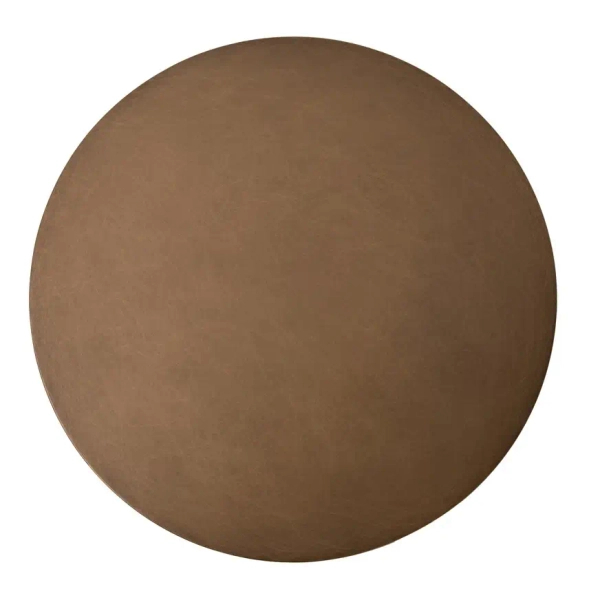 Stolik do nowoczesnych wnętrz CAVEA MM001501100371 trawertyn metal 40cm