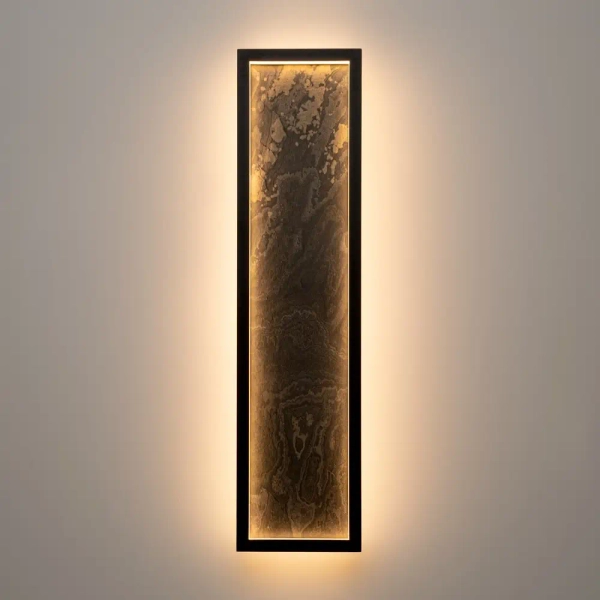 Ścienny kinkiet Orign MOD311WL-L55B3K LED 55W 3000K prostokątny czarny