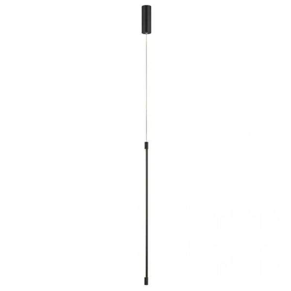 Nocna lampka wisząca 20121 LED 12W 3000K nad stolik do sypialni czarny