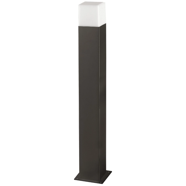 Słupek ogrodowy metalowy New York 304636 IP44 grafitowy