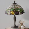 Lampa stołowa Fruit K-G12550 witraż owoce multikolor