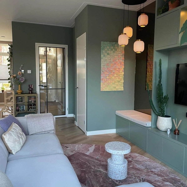 Potrójna lampa wisząca Gosse 13435/03/31 Lucide kremowa czarna