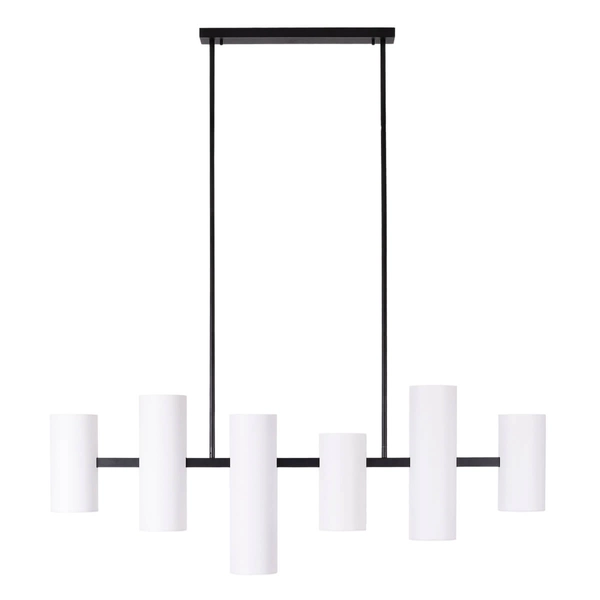 Lampa wisząca Laxer P0504 Maxlight wielopunktowa tuby metal biały