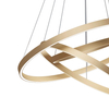 Ledowa lampa wisząca Rim MOD058PL-L100BS4K 115W 4000K ringi mosiądz
