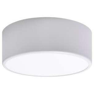 Plafon LAMPA sufitowa 137623613608 TEAM metalowa OPRAWA natynkowa LED 24W 4000K okrągła srebrna biała