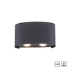 Elewacyjna lampa ogrodowa Carlo LED 3,2W 3000K outdoor grafitowa