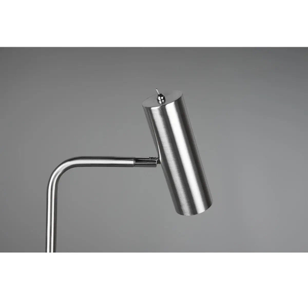 Regulowana lampa MARLEY 412400107 nikiel tuba z włącznikiem 151cm