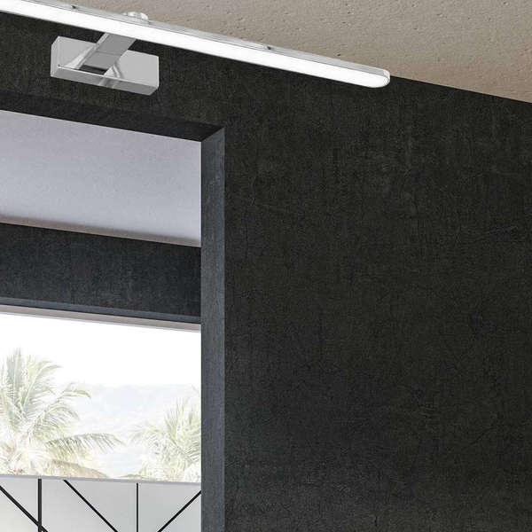 Kinkiet LAMPA ścienna SPLASH ML5722 Milagro łazienkowa OPRAWA metalowa LED 16W 4000K nad lustro IP44 chrom