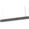Lampa wisząca Soft 7535 listwa metalowa belka grafitowa