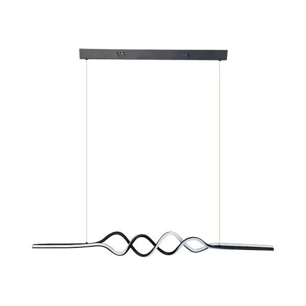 Lampa wisząca spirala ANCONA ML1575  LED 36W 4000K czarna