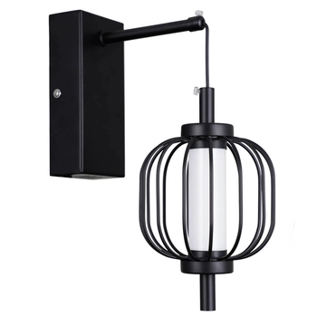Ścienna lampa do sypialni Pedro WL-34405-1-BK LED 4W 3000K czarny