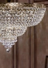Żyrandol glamour Palace DIA890-CL-18-G kryształowy mosiądz