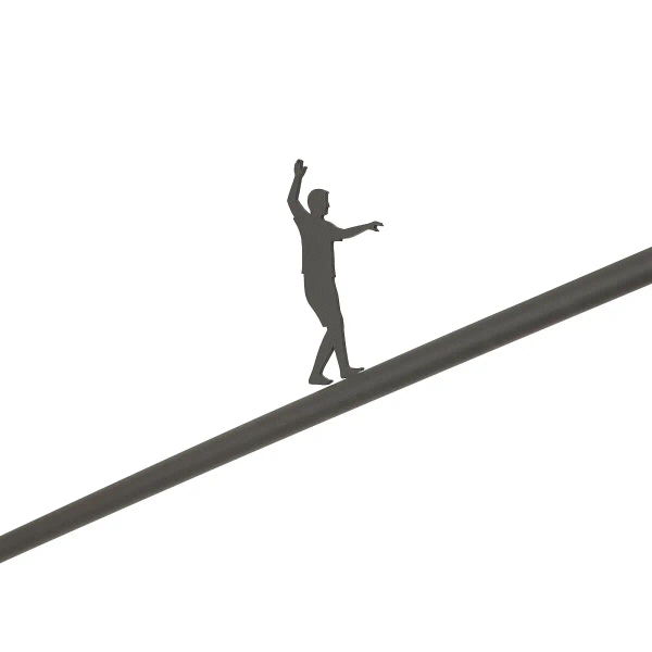 Designerska podłogowa lampa POISE 11767 do sypialni szara