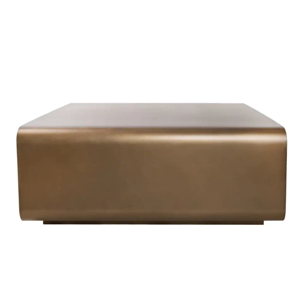 Stolik do nowoczesnych salonów NOURA MM001501100367 złoty metal 90cm