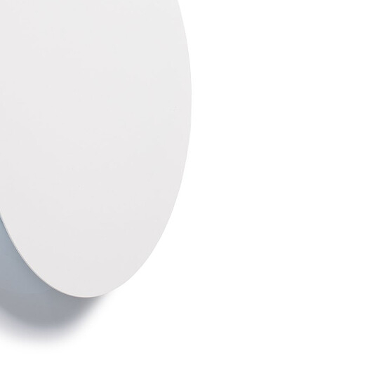 Biały kinkiet sypialniany Ring 7637 LED 7W 3000K metalowa lampa