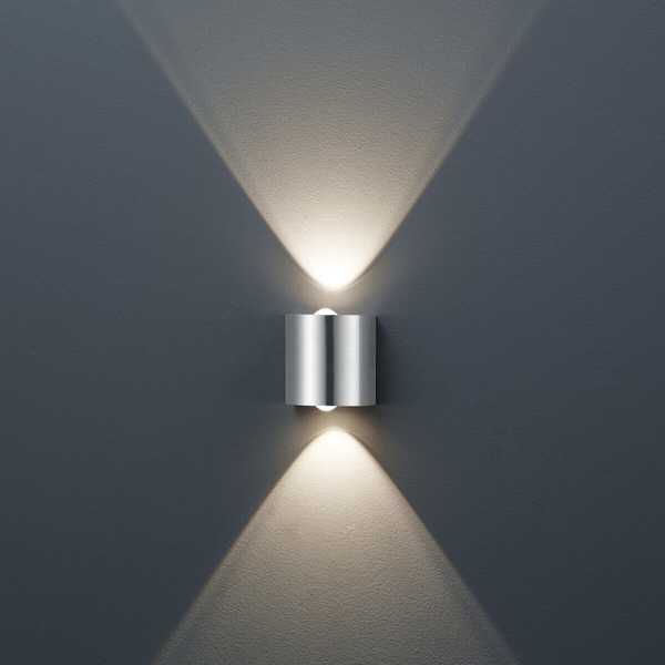 Ścienna lampa Wales 225510207 Trio LED 3,1W 3000K owalna srebrna